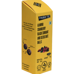 ALMOND CRANBERRY BLACK CURRANT AND SEEDS DATE BALLS